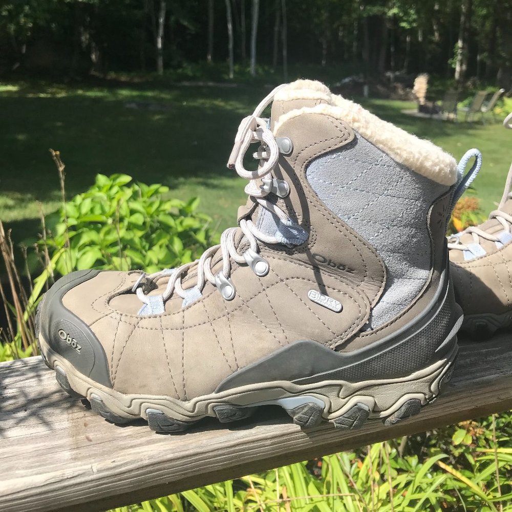 OBOZ women's insulated Bridger 7" hiking boot sz 9